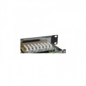 Patch panel rack 1U 24 x RJ45 Cat6 FTP