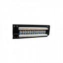 Patch panel rack 1U 24 x RJ45 Cat6 UTP