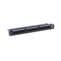 Patch panel rack 1U 24 x RJ45 Cat6 UTP Excel