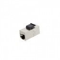 Adaptador doble hembra RJ45 Cat 6 FTP tipo Keystone Lapara Networking