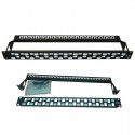 Patch panel vacio 1U 24 Rj45 modular