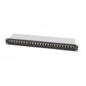 Patch panel 1U Cat6A 24 Rj45 FTP