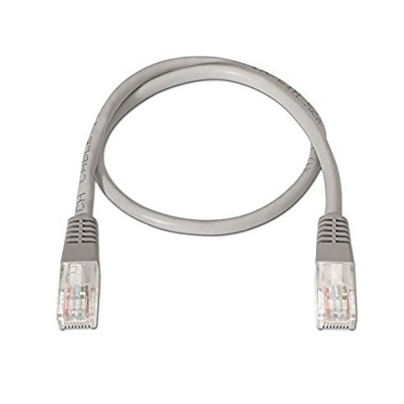 Latiguillo Nanocable RJ45 Cat5E UTP 0.30 m gris