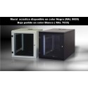 Armario rack 19 acustico (insonorizado), 12U 600 x 900 negro