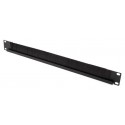 Panel cepillo pasacables abierto rack 19" Lapara Networking