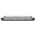 Patch panel rack 1U vacio FTP Lapara Networking