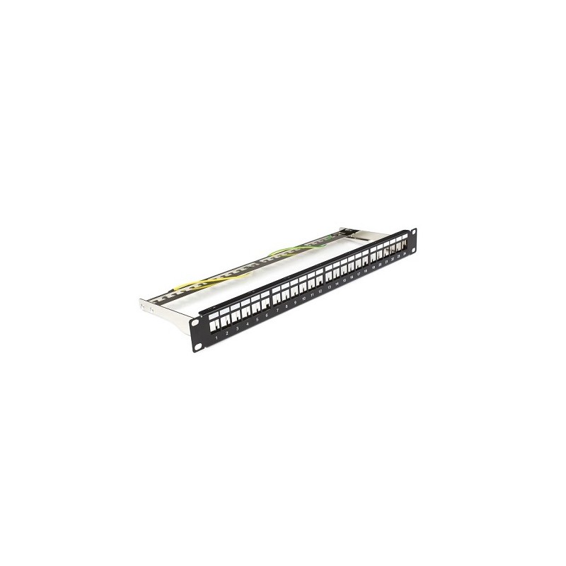 Patch panel rack 1U vacio FTP Lapara Networking