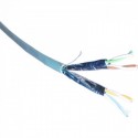 Bobina cable Cat6A U/FTP LSOH 500m Azul hielo CPR Class DCA Excel