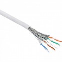 Bobina cable Cat6A S/FTP LSZH 500m Blanco CPR Class DCA Excel